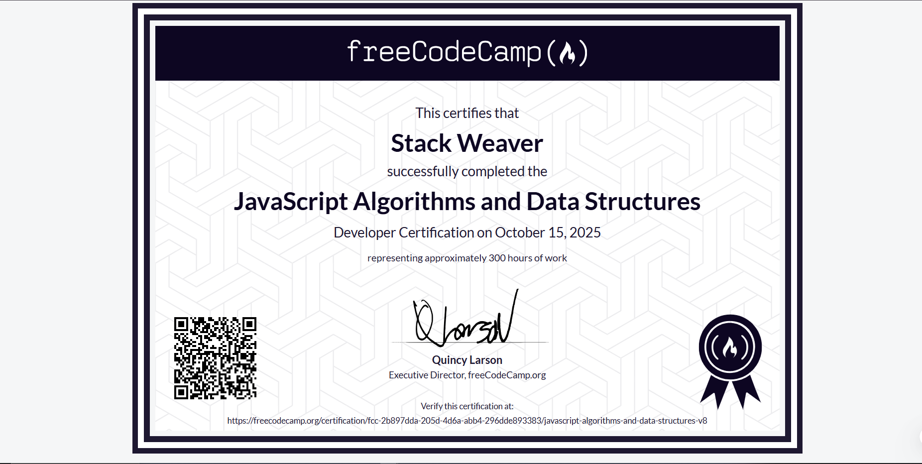 JavaScript Algorithms and Data Structures
